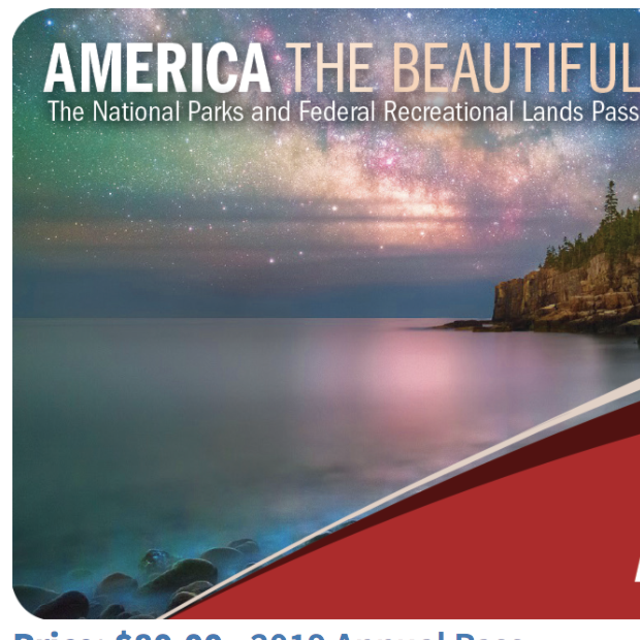 2020 - National Parks & Federal Recreational Lands Annual Pass