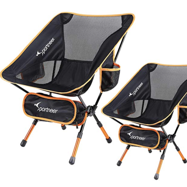 Ultralight Portable Folding Camping Chair - Sportneer Backpacking Chairs,