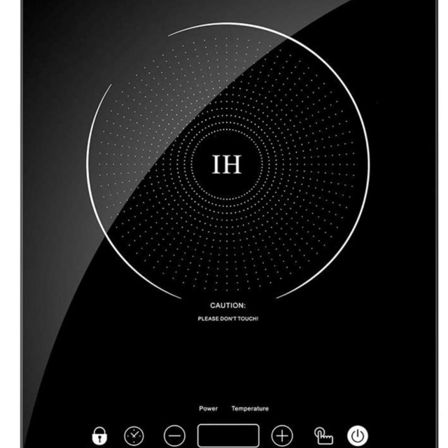 Portable Induction Cooktop, iSiLER 1800W Sensor Touch Electric Induction Cooker Cooktop with Kids Safety Lock, Countertop Burner with Timer, 9 Power Levels Suitable for Iron, Stainless Steel Cookware