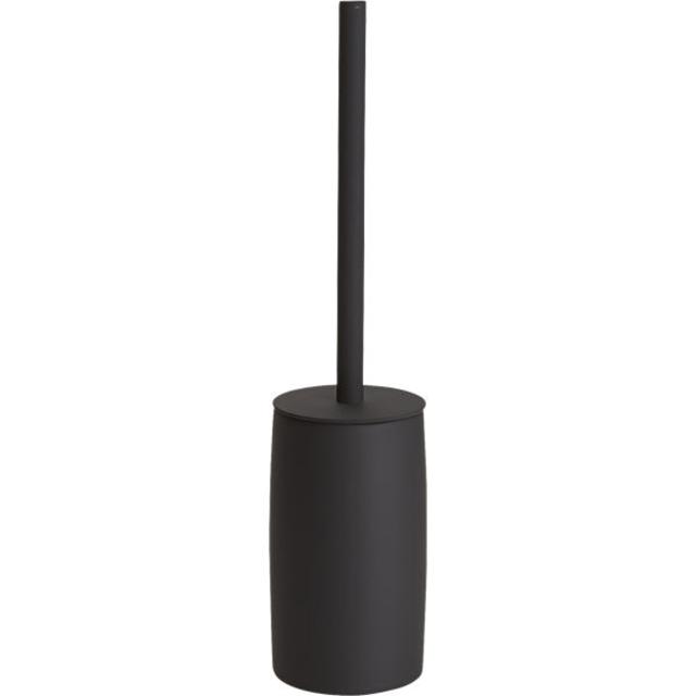 rubber coated black toilet brush