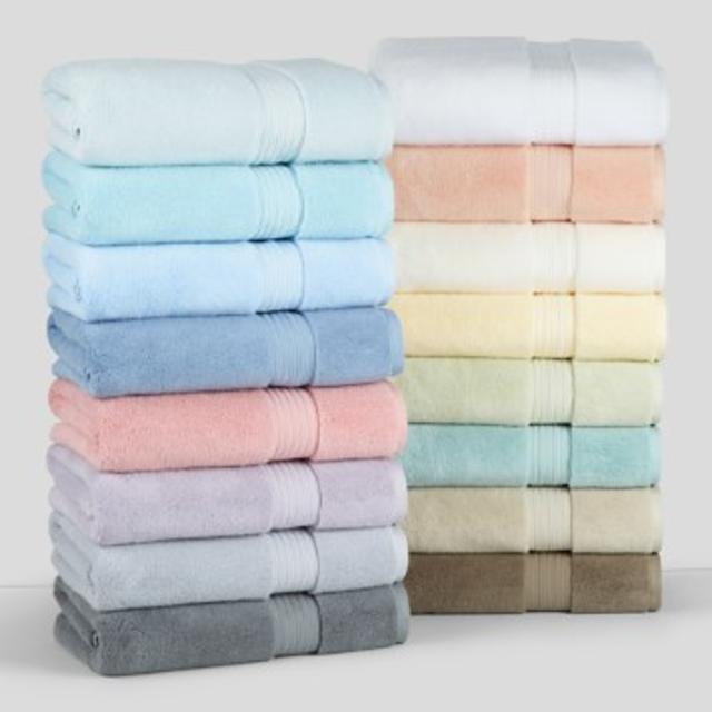 Hudson Park Collection Luxe Turkish Bath Towel- Twilight Blue