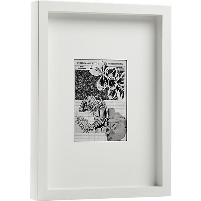 white matte 5x7 picture frame