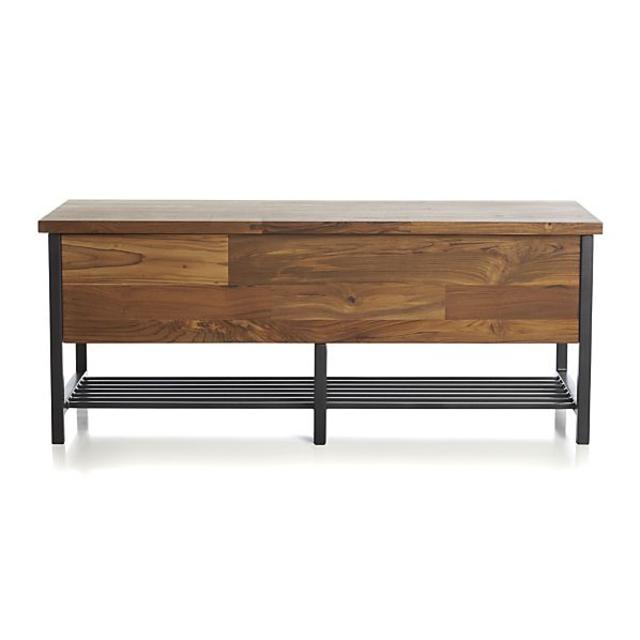 Teca Storage Trunk-Bench