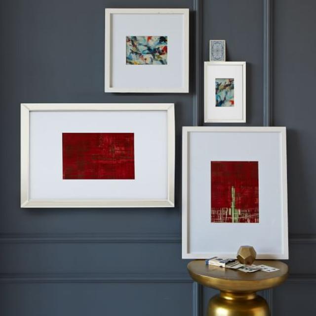 Gallery Frames Set of 4- Assorted Sizes- White