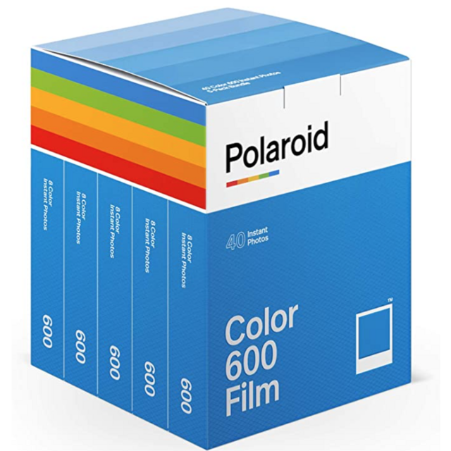 Polaroid Color 600 Film 5 Pack (40 Photos)