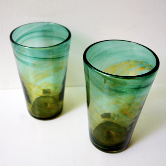 Pint Glass - Haley JelineK NC Glass Center