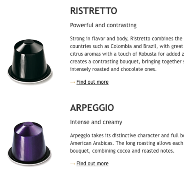 Nespresso Morning Coffee