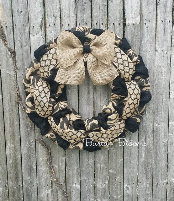 Burlap Wreath