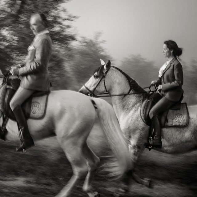 Horseback riding at Reschio Estate