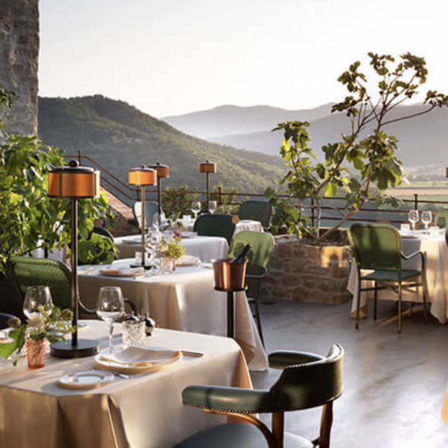 Dinner at Ristorante Al Castello at Reschio Estate