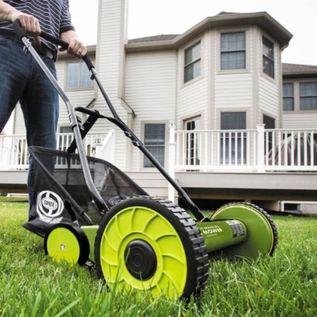 Sunjoe Manual Lawn mower