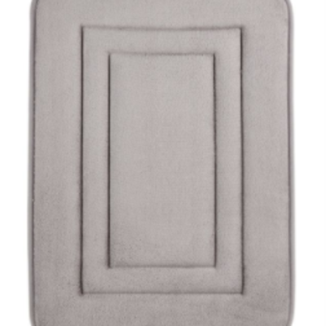 Sunham Comfort Soft Ripple Gem 17 X 24 Tufted Bath Rug Bedding Bath Rugs Rugs Online Grey Rugs