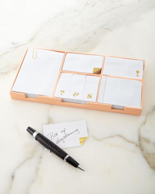 kate spade new york Sticky Note Set, Gold