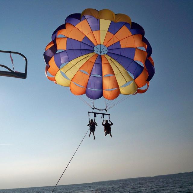 Parasailing for Two on Honeymoon