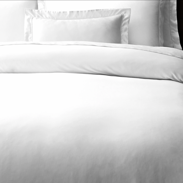 RH | Italian Vintage Washed Sateen Duvet Cover King White