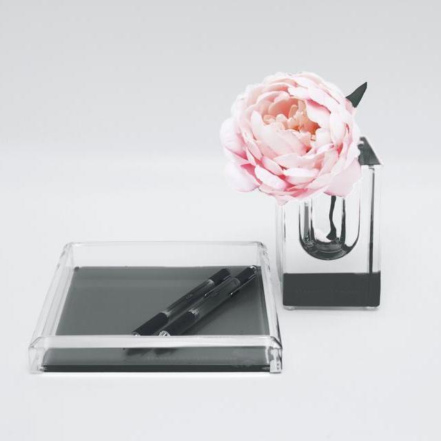 Alexandra Von Furstenberg Tray in Slate Grey (Small)