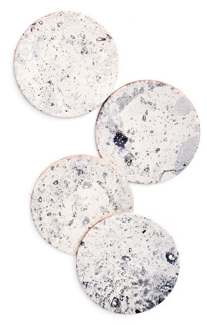 Moon Leather Coasters