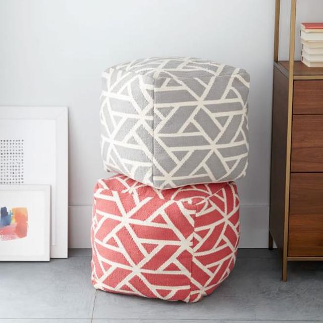 Trapezoid Pouf