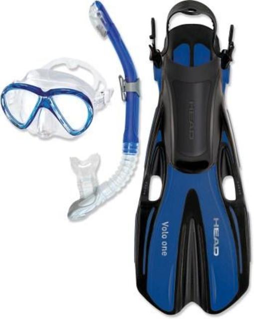 Head Marlin Mask, Snorkel and Fins Set