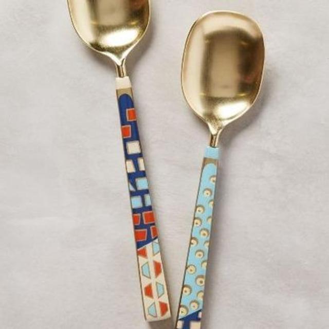 Tiled Squares Serving Set