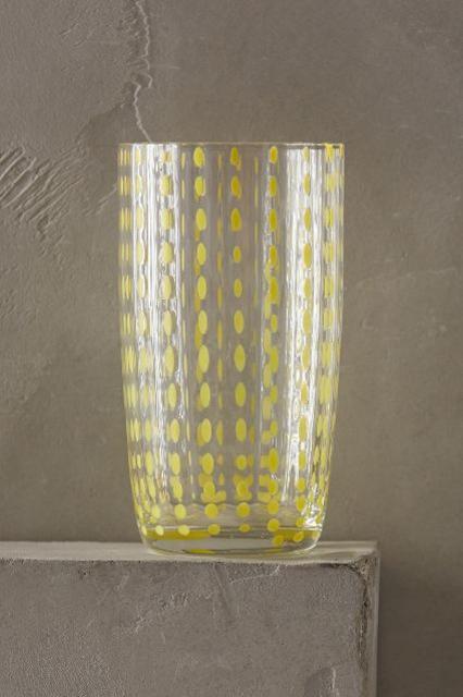 Oros Glassware - Yellow Tumblers