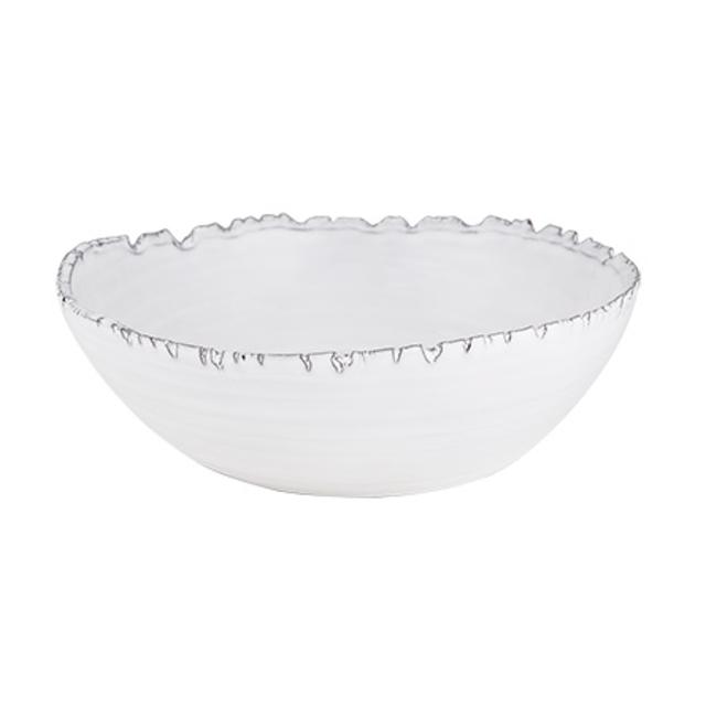 Monterey Medium Serving Bowl In White