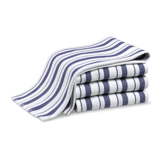 Williams-Sonoma Classic Striped Towels, Set of 4, Periwinkle