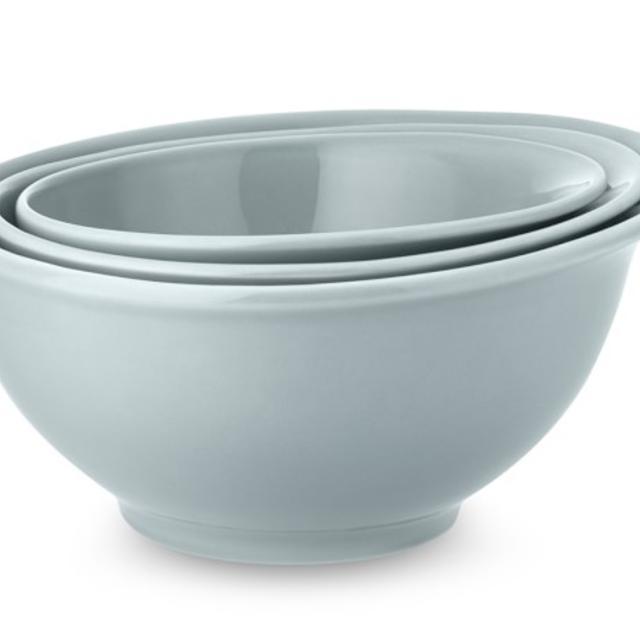 Blue Bistro Mixing Bowls, Set of 3