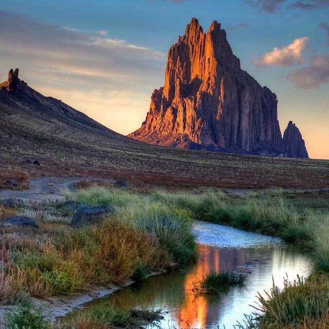 Petrified Forest National Park - Shiprock: Meile 5146 - Meile 5307