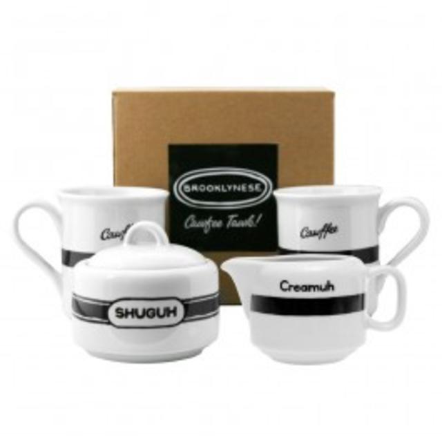 Brooklynese Coffee Set Gift Box