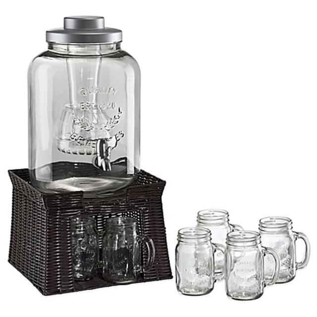 Artland® Masonware Mason Jar Infusion Beverage Set