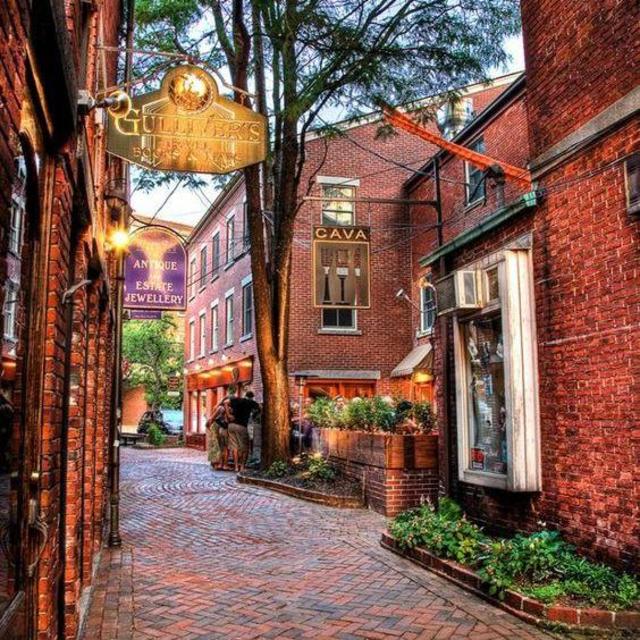 Nights out in New England during the fall