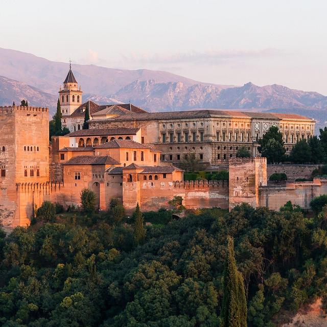 Visit to the Alhambra in Granada, Spain