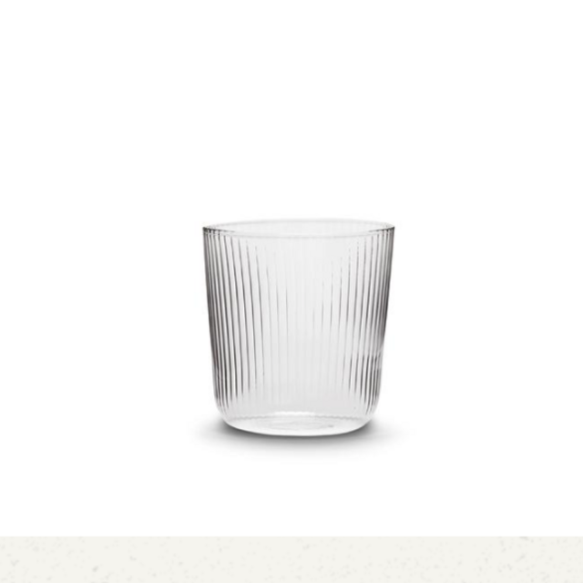 Luisa Acqua Glass in Millerighe (Set of 2)