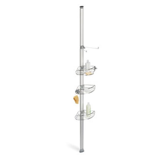 simplehuman Stainless Steel Tension Pole Shower Caddy