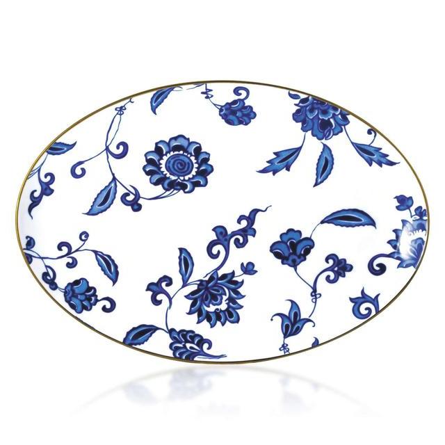 Prince Bleu Oval Platter