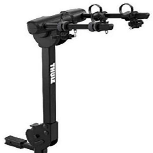 Hitch-Mounted 2-Bike Camber™ Bicycle Carrier in Black by Thule - Associated Accessories | GMC Accessories
