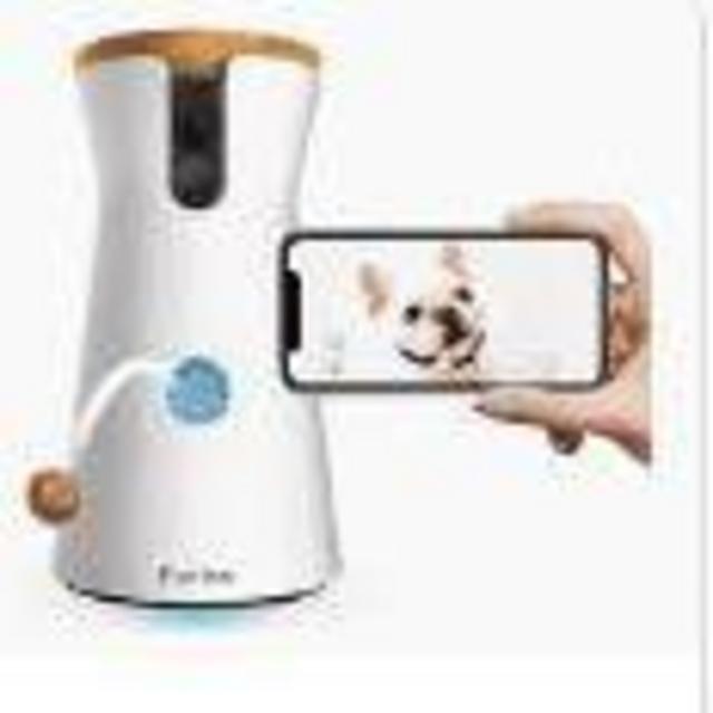 Furbo Dog Camera: Treat Tossing, Full HD Wifi Pet Camera and 2-Way Audio, Designed for Dogs, Compatible with Alexa (As Seen On Ellen)