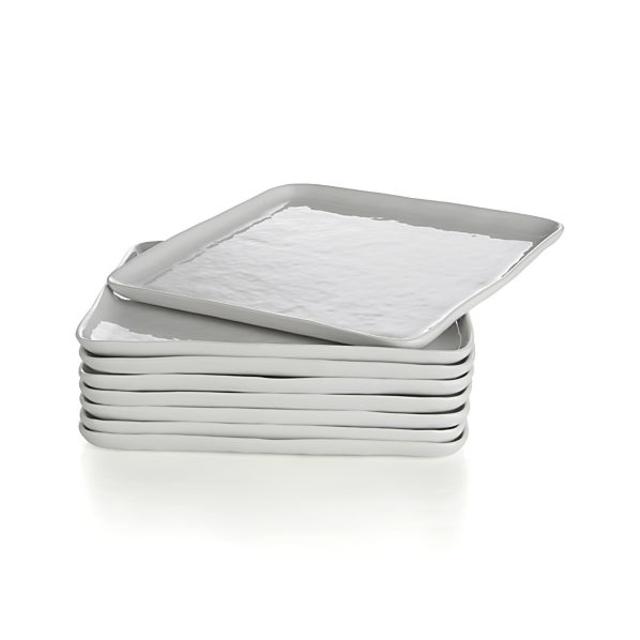 Set of 8 Mercer Square Dinner Plates