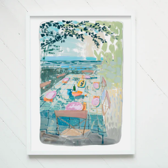 Blakley Made "Fish Under the Olives" Print