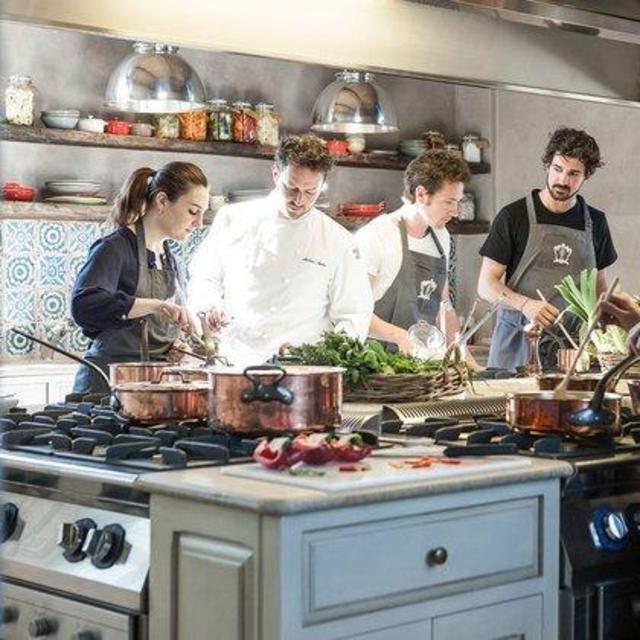 Lesson at the Borgo Cooking School