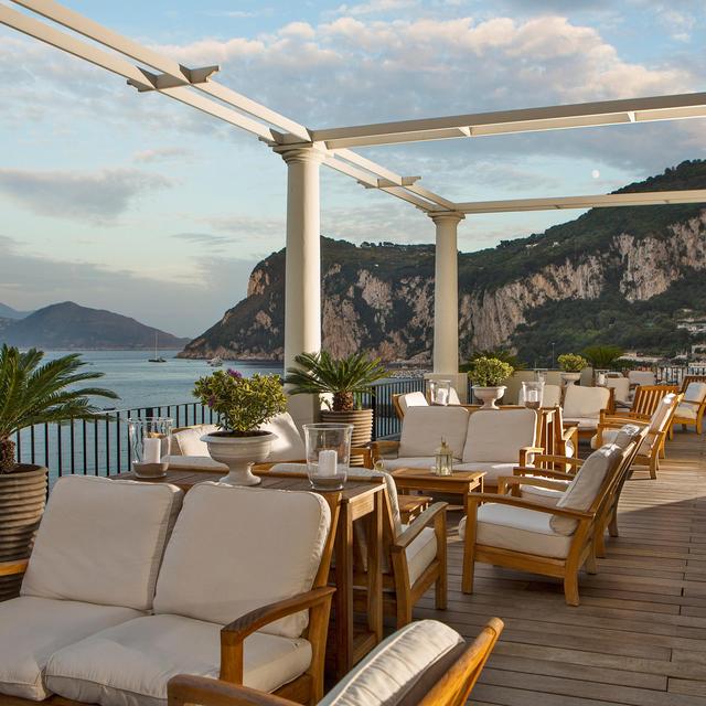Drinks at JK Place Terrace in Capri