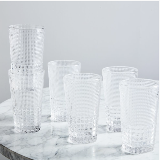 Malcolm Beaded Drinking Glasses (Set of 6)