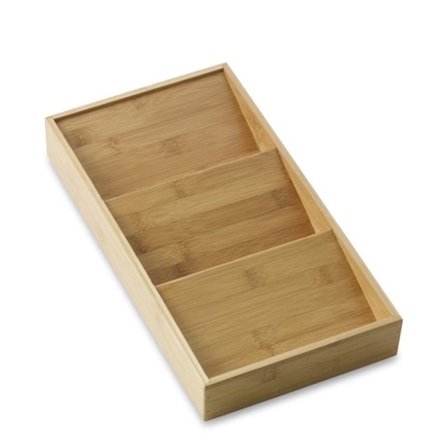 Bamboo In-Drawer Spice Rack