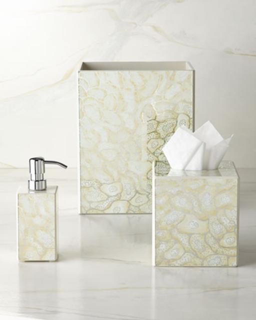 Waylande Gregory "Ivory Tortoise" Vanity Set