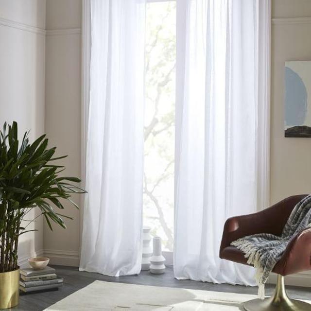 Sheer Curtains & Rods