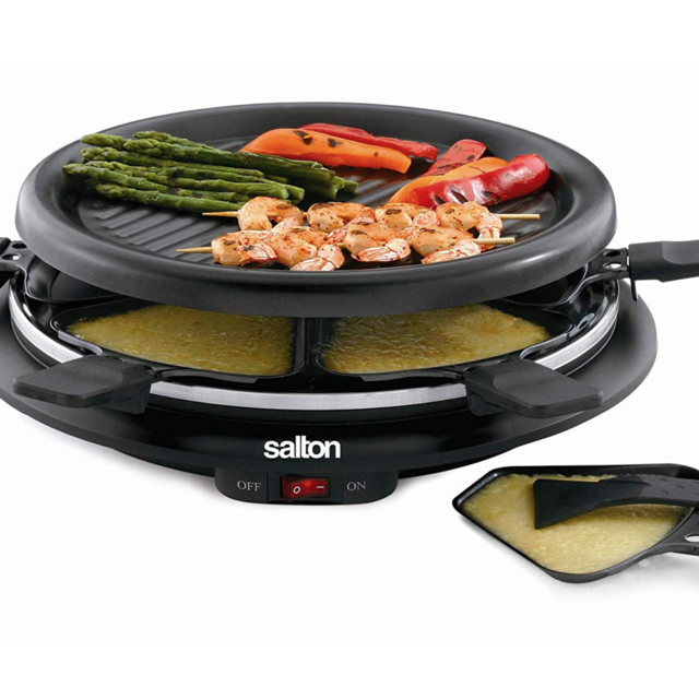 Raclette Maker Salton 6-Person Nonstick
