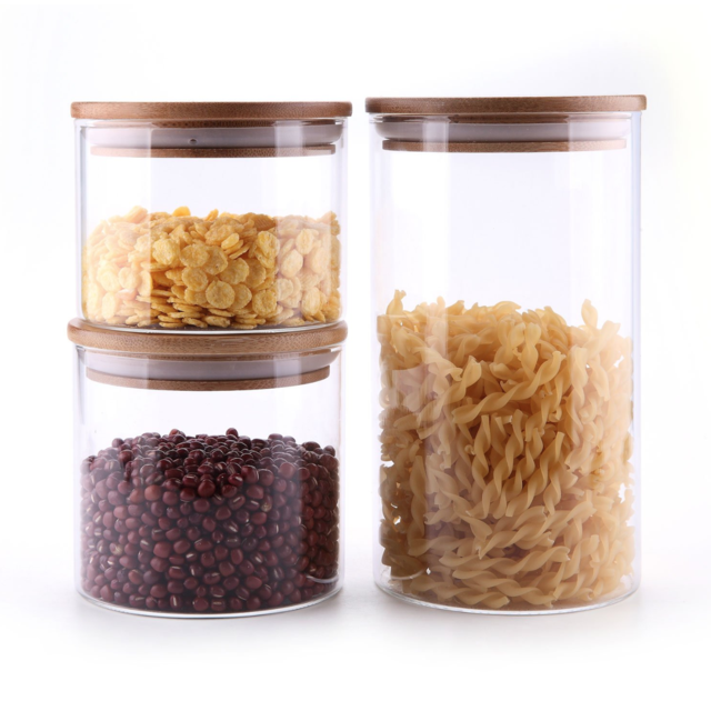 Airtight Canisters for Bulk Food Storage Set of 3