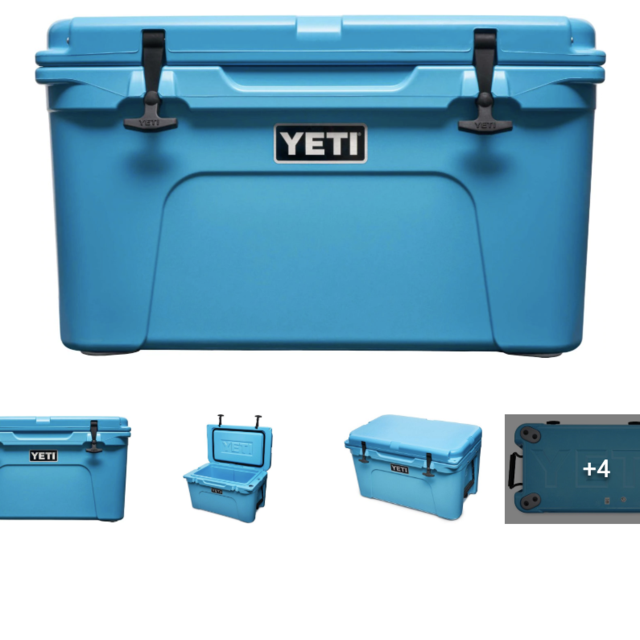 YETI Tundra 45 Cooler: Reef Blue