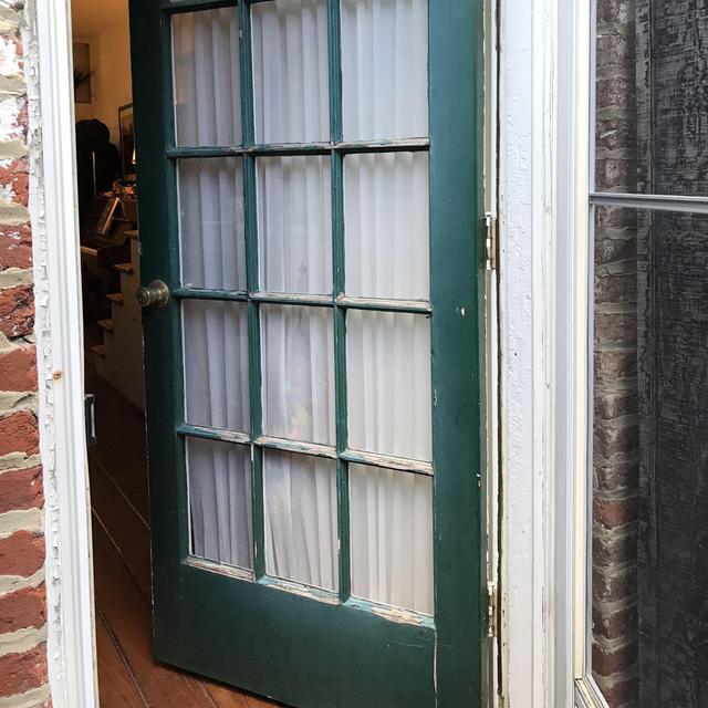Rear Door - Pine Exterior